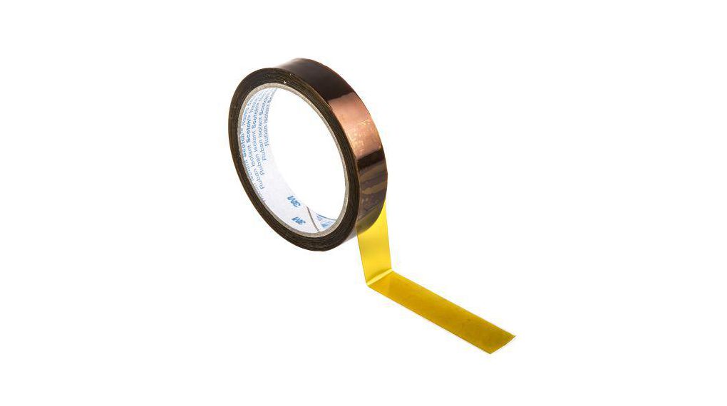 Scotch 92 Orange Polyimide Electrical Tape, 19mm x 33m